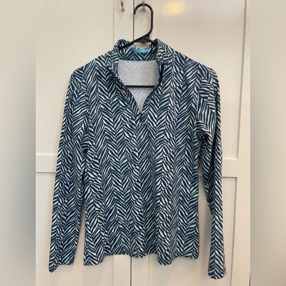 J. McLaughlin Bedford quarter zip top